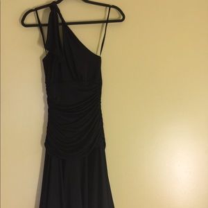 Sexy black cocktail party dress